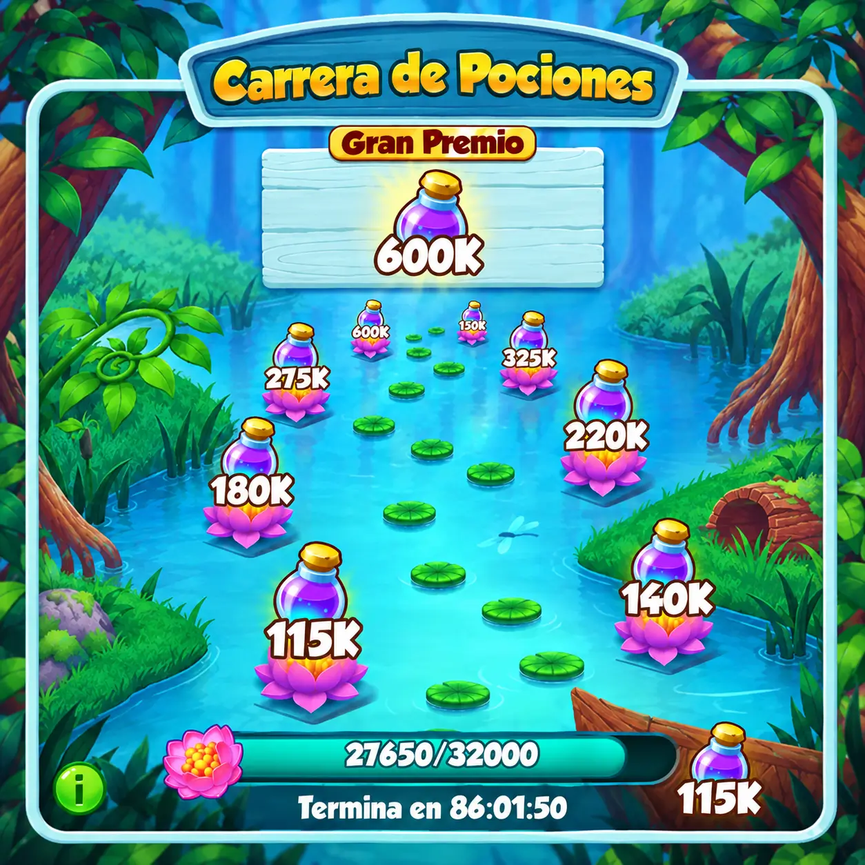 Carrera de Poción