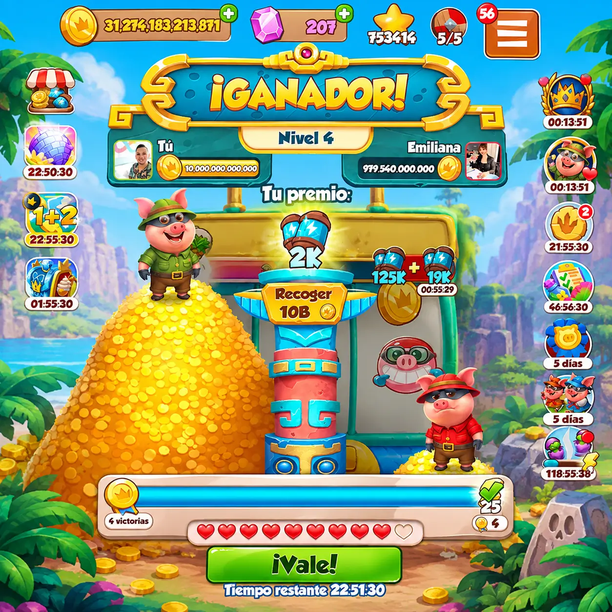 The Winner Event Coin Master