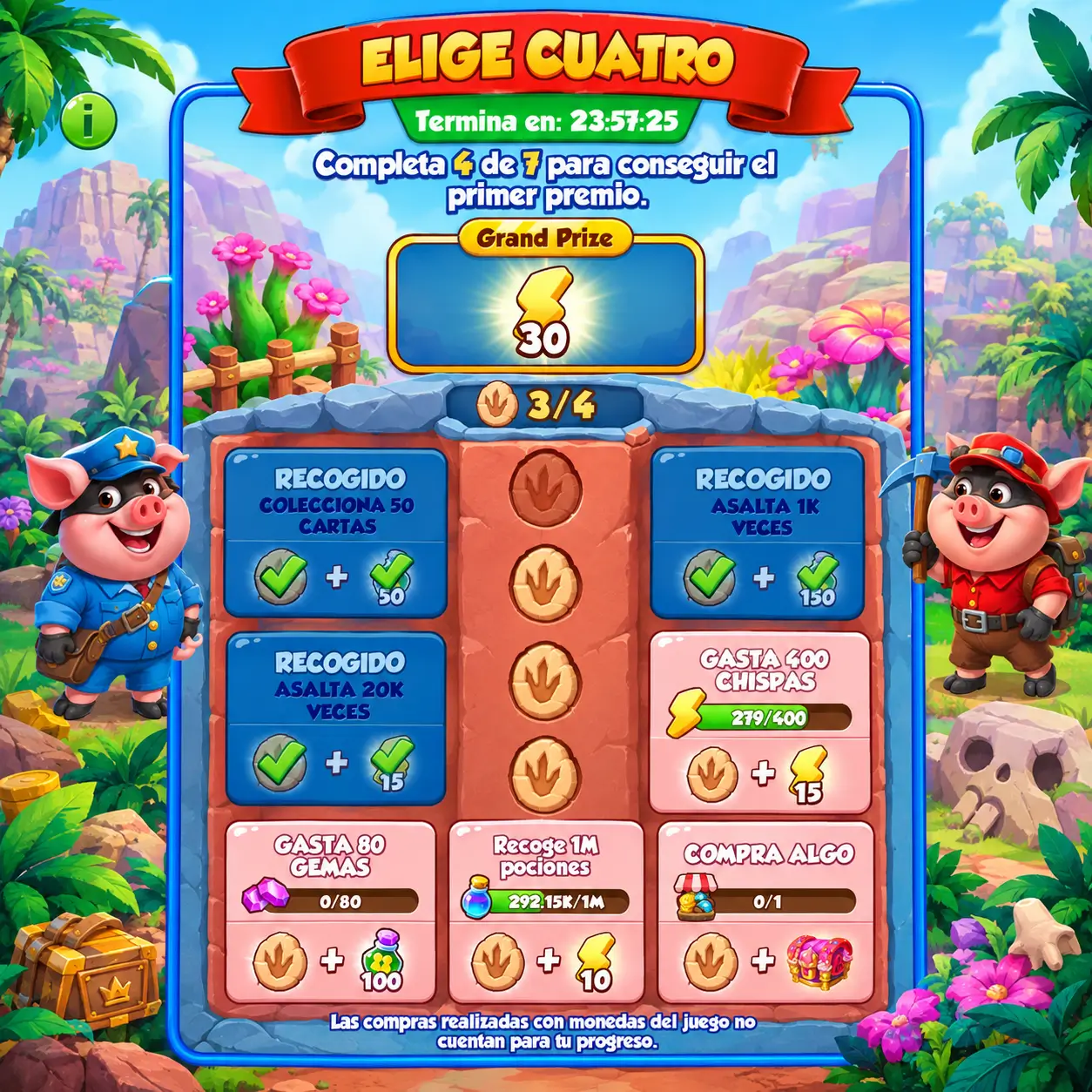 Pick 4 Event Coin Master