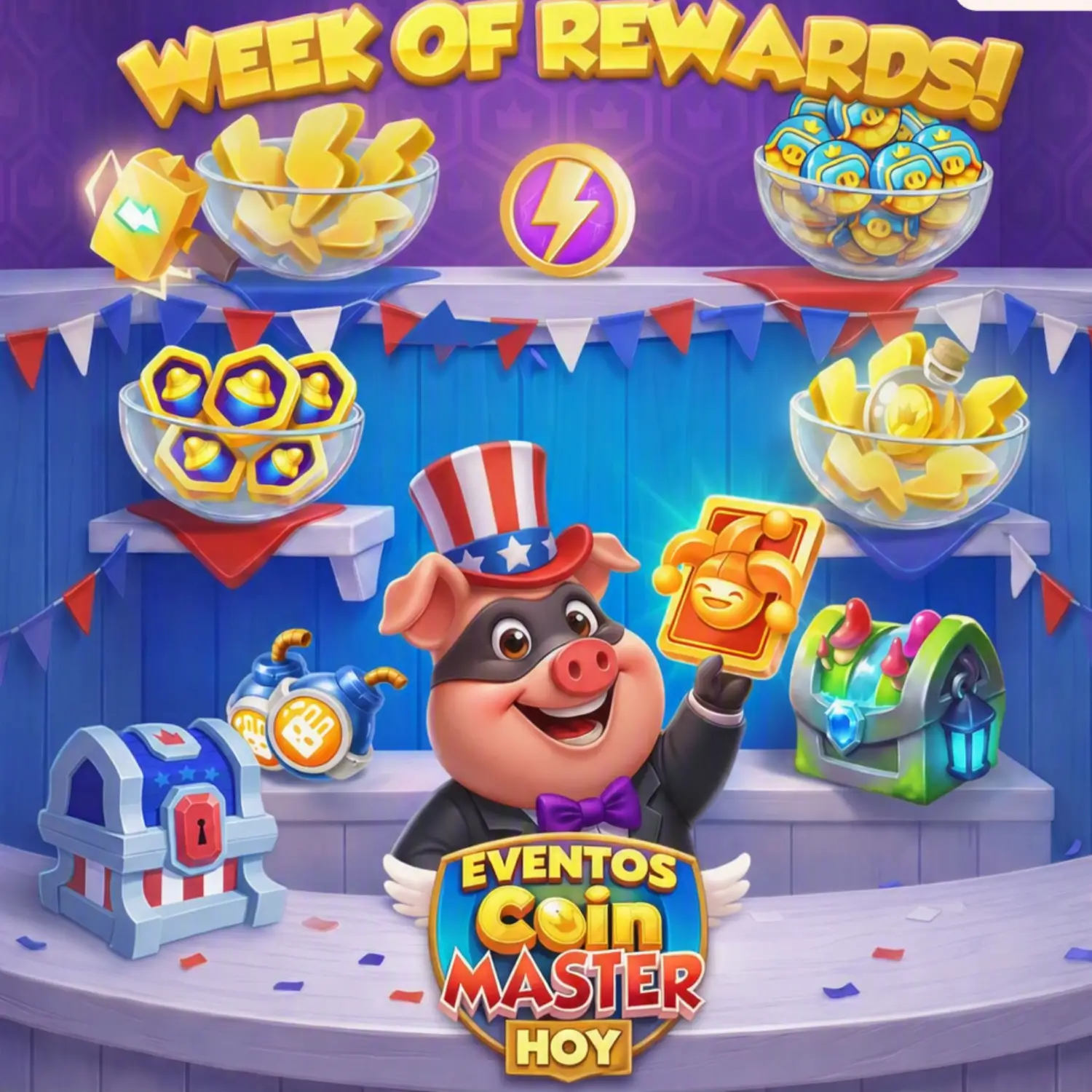 Eventos especiales Coin Master