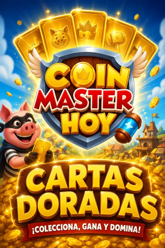 Cartas Doradas Coin Master